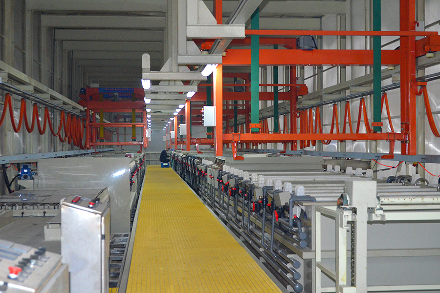 全自动挂镀流水线（镀铜）